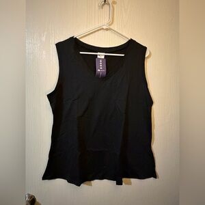 Women’s Misifi Black Sleeveless Top Size XL NWT